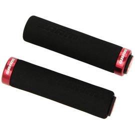 SRAM Locking Grip Foam 129 mm Black-Red Grips 2016