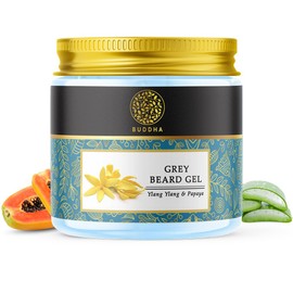 Buddha Natural Anti Grey Beard Gel - 100 Gms - Ayush Certified - Gel Protection For Early Greys (100.00 G (Pack Of 1))