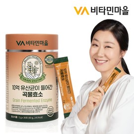 Vitamin Village 비타민마을 10억 유산균이 들어간 곡물 효소 30포 x 1박스 (30포) Vitamin Village 1 Billion Probiotics Grain Enzyme 30 Sachets x 1 Box (30 Sachets)