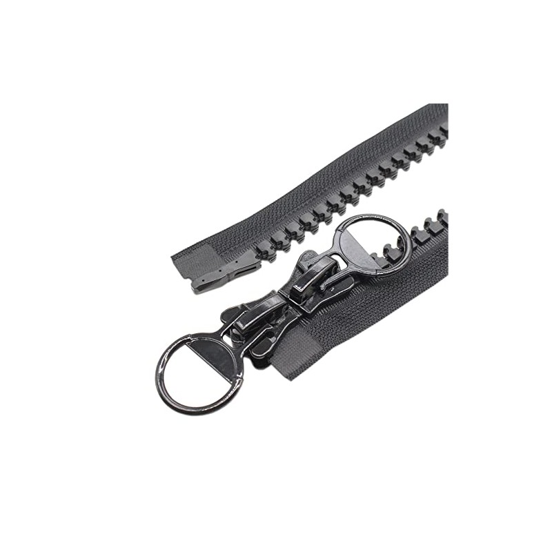 ByaHoGa 60 cm #20 Super Large Zip Plastic 2-Way Separable