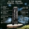 Striking Viking Beard Pen - Jet Black, 2 Pack -