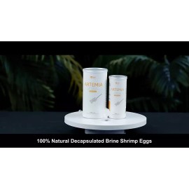 YEE DECAPSULATED BRINE SHRIMP EGGS 2.8 oz (80 gr)  ARTEMIA CYSTS - NON HATCHING 100%