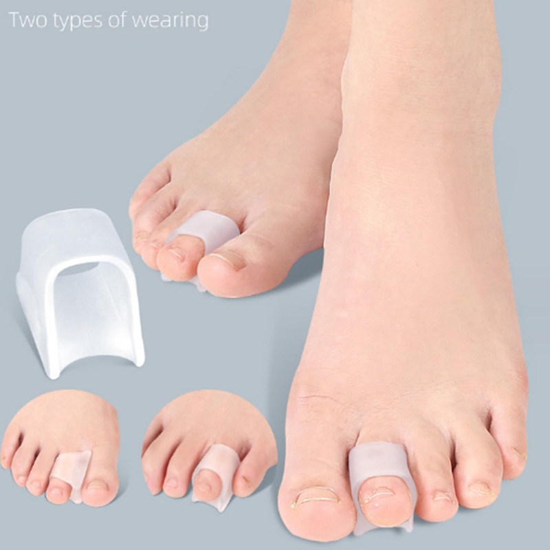 10 Pcs Hammer Toes Corrector Toe Splints, Gel Toe Straighteners