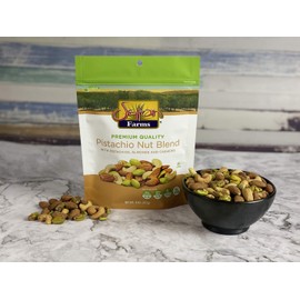 Setton Farms Pistachio Nut Blend Value Bag with Almonds, Pistachios and Cashews, 8 oz Resealable Pouch