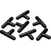 16-Piece T-Connector Hose Connector, Drip Irrigation Hose, Water Connection for