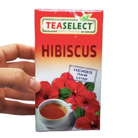 Hibiscus Flower Herbal Tea in Filter Bags Karkade Tea Refreshing Tasty Herbal Infusion in Tea Bags
