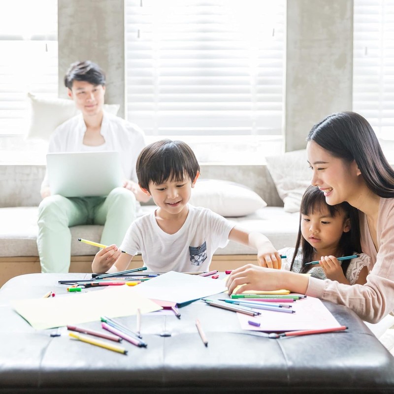 BEIBOON 100 Sheets Drawing Paper for Kids 9"" x 12""