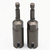 2PCS Deep Power Wing Nut Driver, 1/4" Hex Shank Slot