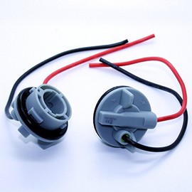 LED-Mafia 2 x BA15S 1156 Lamp Sockets Cable Plug Socket Socket