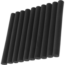 10 Unidades Palitos de Moxa sin Humo Color Negro Hechos de Papel, Sólidos y Bien Distribuidos para Moxibustión Casera y Relajación Efectiva