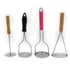 Potato Masher Stainless Steel Non-Slip Handle Multifunctional Fruit Vegetable Kitchen