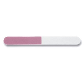Nail File 3 Uses 18 cm Pink & White Corundum