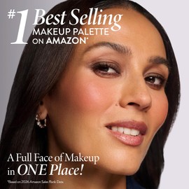 LAURA GELLER NEW YORK Lo Mejor de lo Mejor Paleta Horneada - Tamaño Completo - Incluye Bronceador, Rubor, 2 Iluminadores y 3 Sombras de Ojos - Apto para Viajes