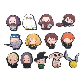 FiveMileBro Cartoon Shoe Decoration Shoe Pendants, Shoe Charms, DIY Bracelet, Cute for Decorating Shoes, Shoe Charm for and Children Adults, Plastic