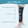 NIdreamCE Knee Immobilizer Brace for Orthopedic for Pain,Knee Fractures,Instability, ACL,MCL,MeniscusTear,Arthritis,Displacement