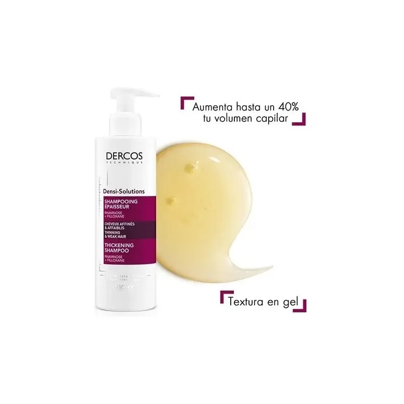 Vichy Dercos Technique Shampoo Capilar Densi Solutions 250ml