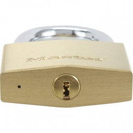 Master Lock 2960EURD Key Padlock with Extra Thick Solid Brass Body, Gold, 8,8 x 6 x 2,1 cm