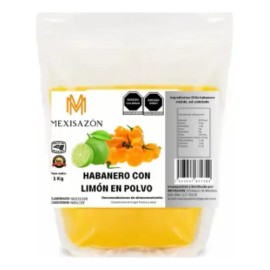 Sazonador Habanero Limón En Polvo 1kg Para Botanas Premium