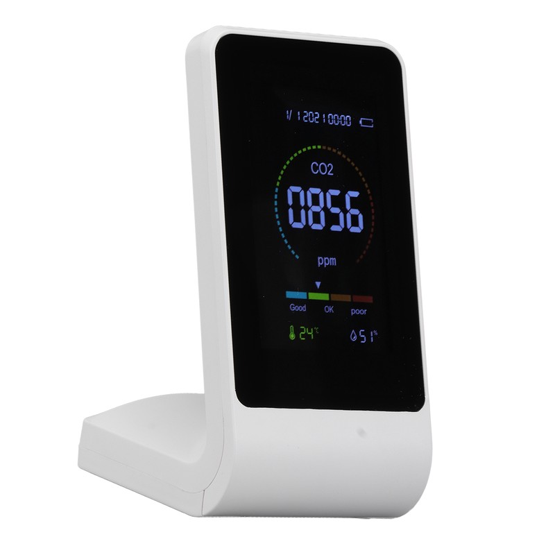 CO2 Monitor Carbon Dioxide Detect Indoor Air Quality Monitor Temperature