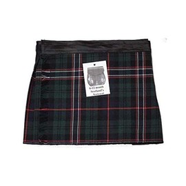 Claymore Imports Kid's Budget Kilt, Clan Scotland's National Tartan Kilt for Kids (Scotland's National, 30"-33" W X 19.5" L 11-12 Years)
