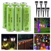 JINTION Solar Rechargeable Ni-MH AA Batteries Double A 400 mAh