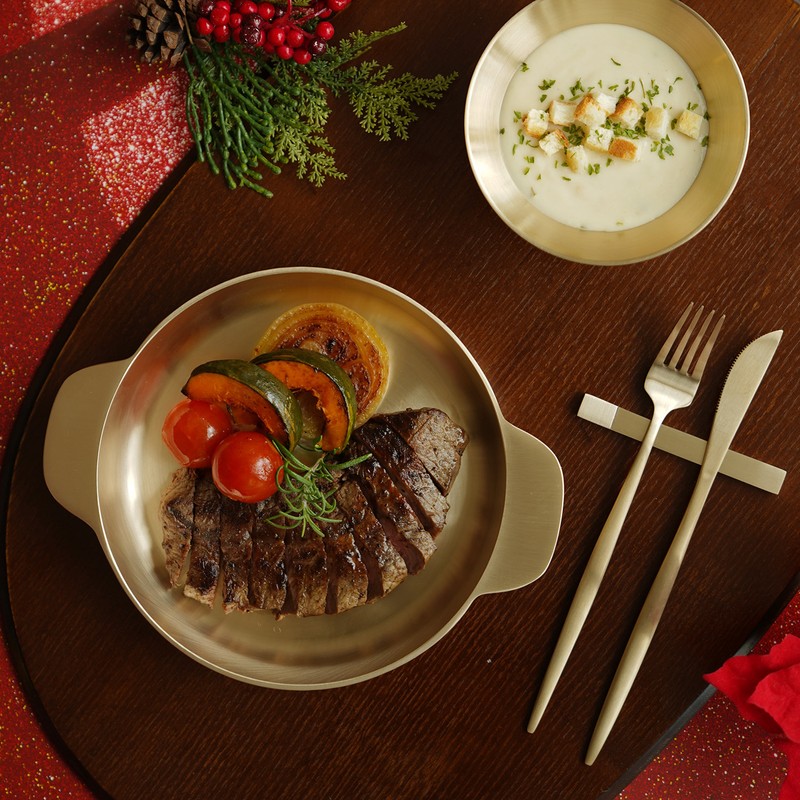 Notdam [Department Store Gift Packaging] Organic direct fire steak pan