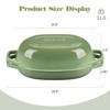 EDGING CASTING Enameled Cast Iron Dutch Oven Pot with Lid,