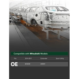 YHTAUTO Rear Bumper Reinforcement Impact Bar Mount Bolt Aluminum Compatible with Mitsubishi Outlander 2014-2017 Sport Utility, Bumper Face Bar Reinforcement Beam