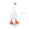 Gadpiparty Magnetic Statue Key Holder Magnetic Goose Statue Resin Goose