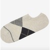 Hazzys (대구신세계)블랙 체크배색 면혼방 덧신양말3종세트 HJSS5E202WT (Daegu Shinsegae) Black Check