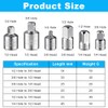 Flintronic Impact Socket Adapter Reducer, 1/2" Drive Twist Socket Set