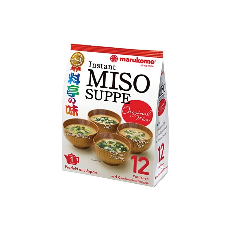MARUKOME , Dunkelrote Misopaste (Puro Yo Aka) für Suppe, 224,55