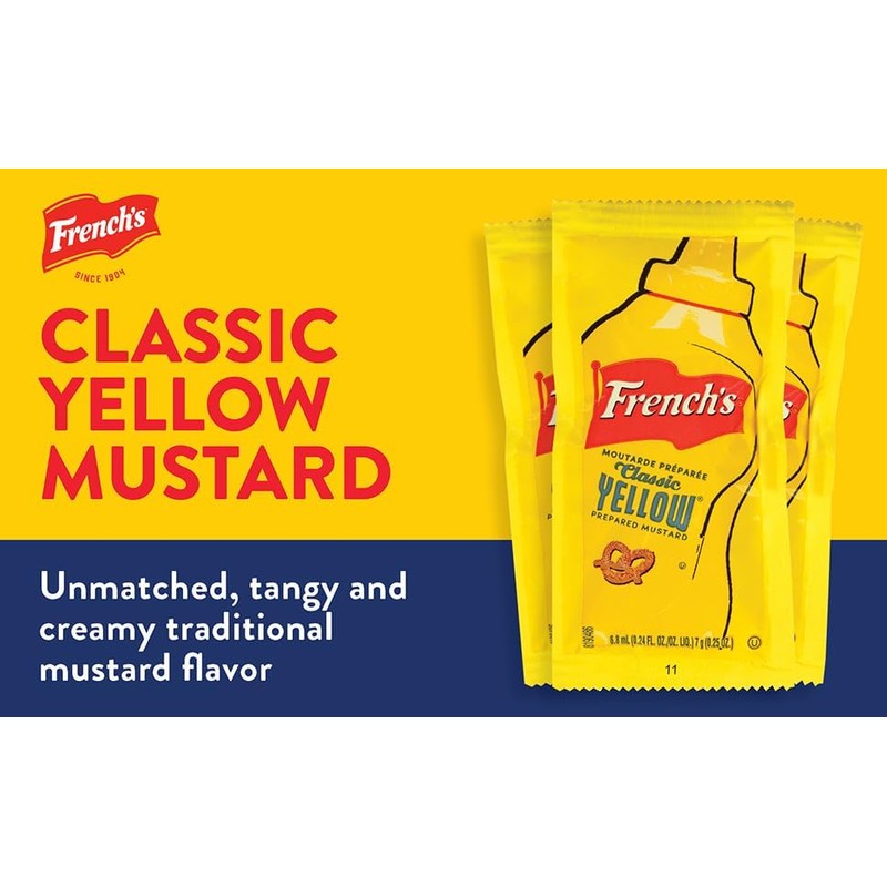 Yellow Mustard - 7gm (Multiple Pack) | Classic Yellow |