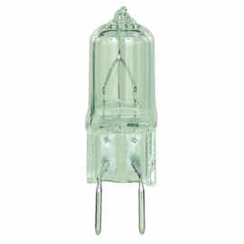 Feit Electric BPQ75/8.6 75-Watt T4 JCD Halogen Bulb with Bi-Pin Base, Clear, 3000K Bright White