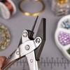 The Beadsmith 3-Step Round and Flat Nose Parallel Plier, Loops