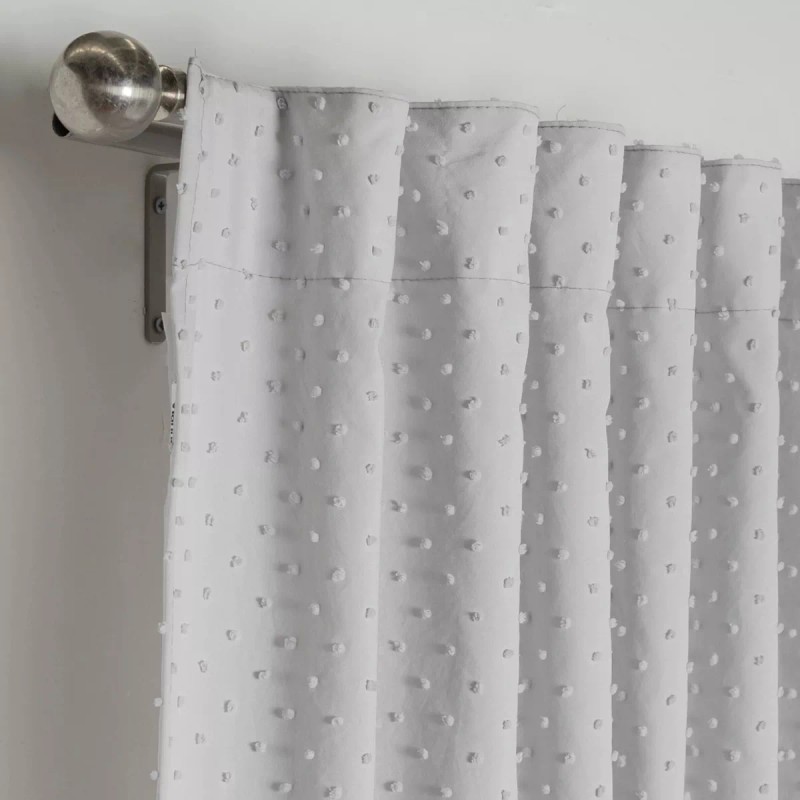 Vianney Juego De 2 Cortinas Viasoft Glaciar Largas Vianney