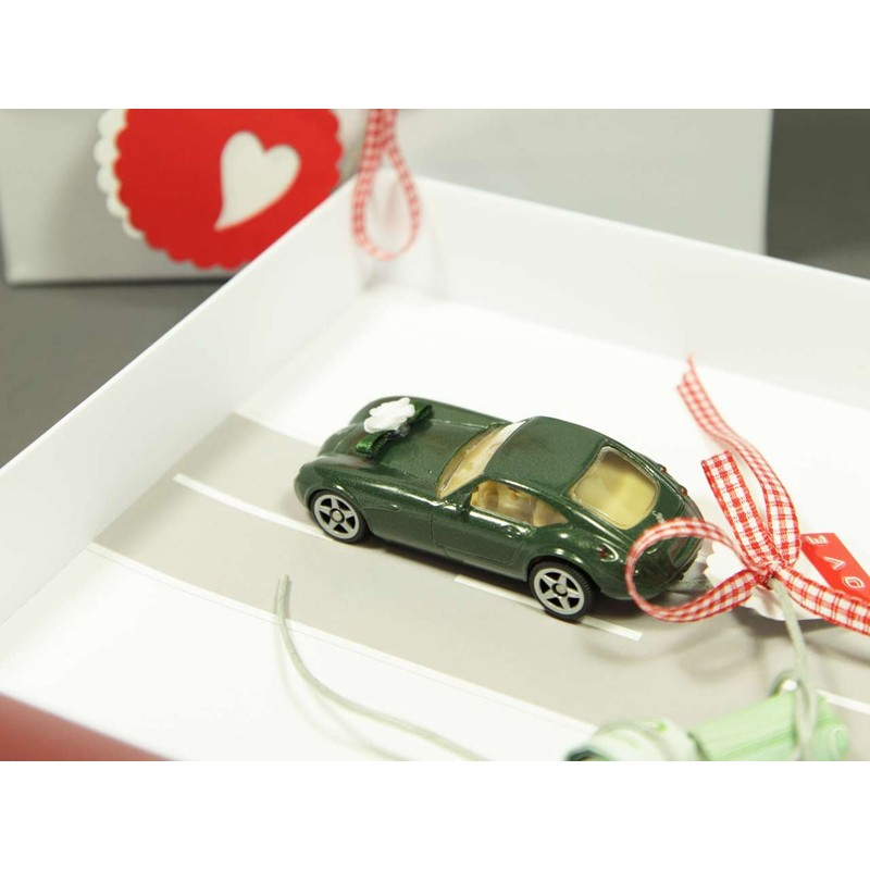 Wedding Gift Packaging for Wedding: Car (Train) Red, Wedding Gift
