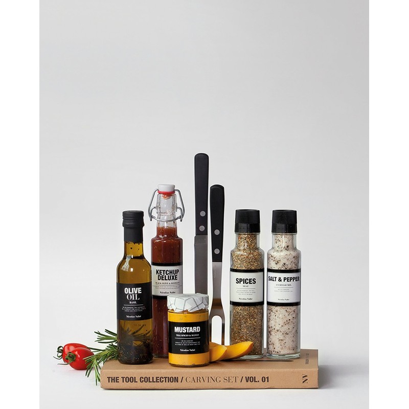 Nicolas Vahe Salt/Pepper Mix, Ceramic Salt & Pepper Mill, Danish