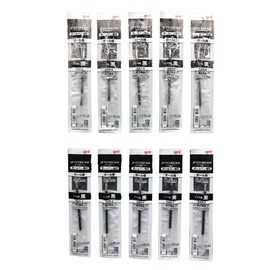 Uni-ball Jetstream Fine Point Roller Ball Pens Refills for Standard Pen Type -0.5mm-black Ink-value Set of 10