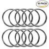 Metal Macrame Rings Macrame Plant Hangers Macrame Kit 10 Pack