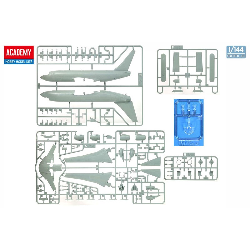 Academy 12651 E-737 Peace Eye Aerial Warning Control Airplane Plastic