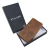STILORD 'Viola' Large Leather Purse for Women Long Clutch Wallet