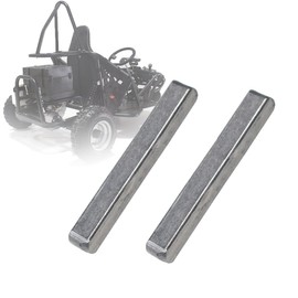 HGC 2pcs Square Axle Key 5 mm x 5 mm x 45 mm fit for Coleman BT200X BT200X-G BT200X-O CK100 CT200U-EX/CT200U-EXR CT200U Trail SK100 79cc 3 HP Mini Dirt Pit Bike Go Kart
