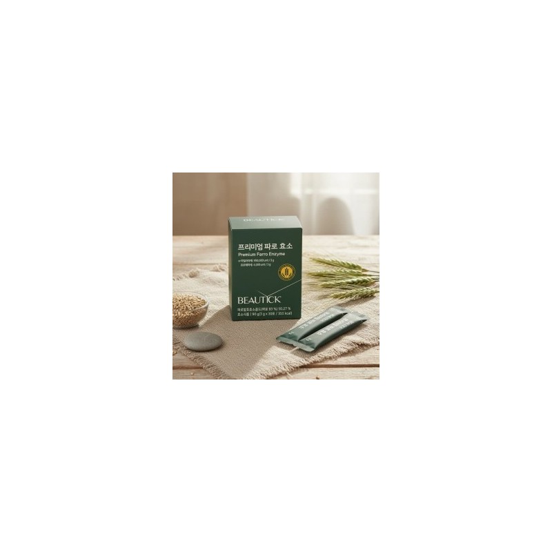(BEAUTICK) Premium farro enzyme (30 packets fermented farro from Italy)