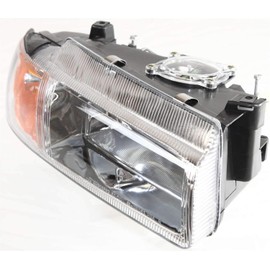 Evan Fischer Driver and Passenger Side Headlight for Dodge Stratus 1995-2000 Also Fits Chrysler Cirrus Halogen With bulb(s) For Models With Improved Pattern Beam Replaces# 4630873AB 4630872AB