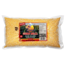 Yummmy Cornmeal Coarse Grind - Harina de Maíz Molido Grueso, 3.5 Lbs. (56 Oz), Super Grit, Stone Ground, Kosher Certified, Gluten Free