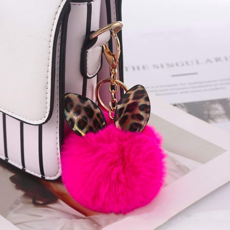 CHROME CRANE WB080 Women's Cat Ears Cat Leopard Pattern Cute