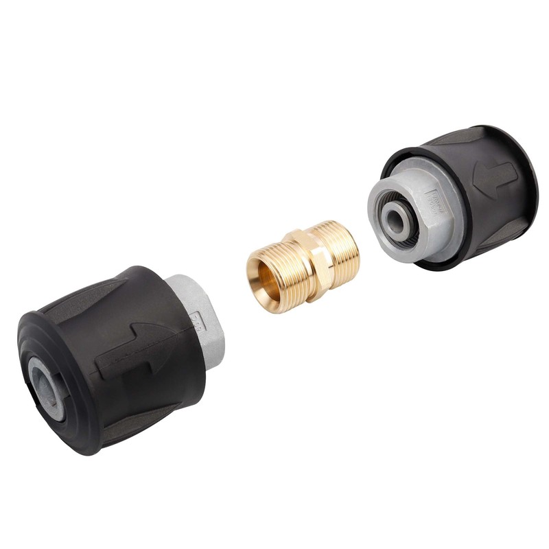 Yakamoz Pressure Washer Adapter for Karcher - M22 14mm Brass