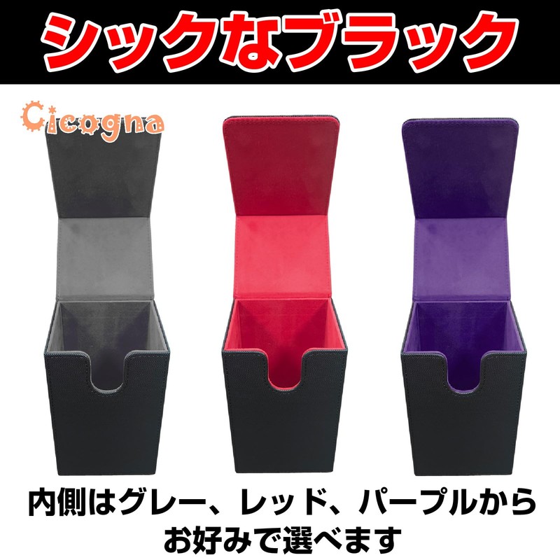 [Cicogna] PSA Appraisal Trading Card Storage Case Vertical Leather Style