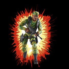 G.I. Joe G.I. Joe Classified Series Retro Cardback SGT. Stalker, Collectible 6 Inch Action Figure with 8 Accessories